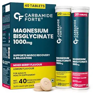 Carbamide Forte Magnesium Supplements Bisglycinate Effervescent