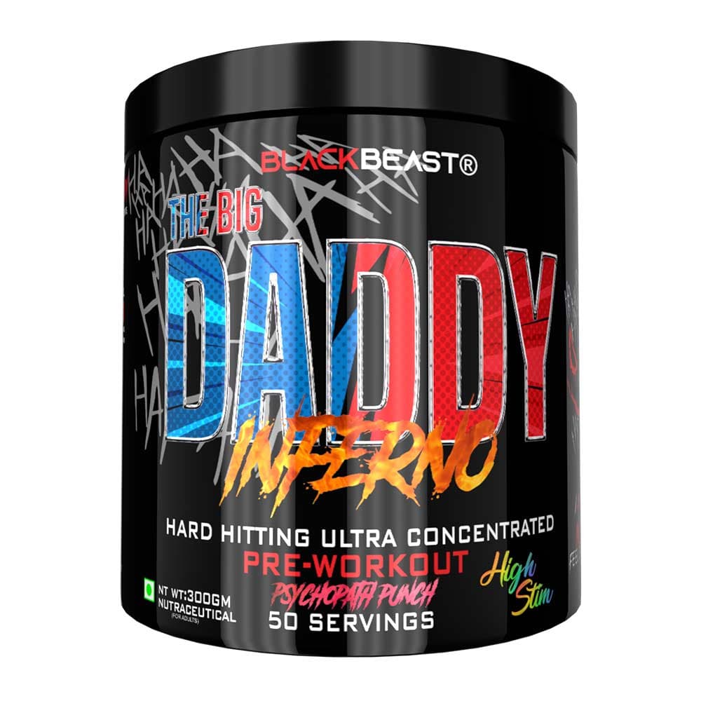 THE BIG DADDY INFERNO PREWORKOUT by BLACK BEAST