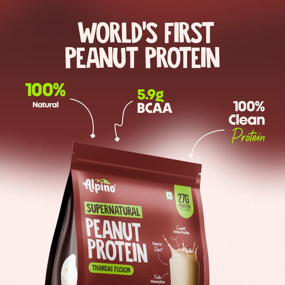 Alpino Peanut Protein Thandai Fusion