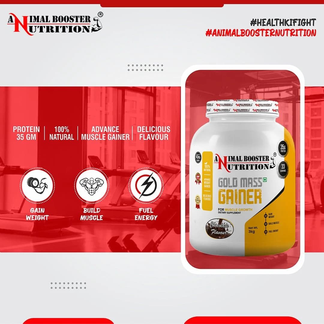 Animal Booster Nutrition Gold Mass Gainer
